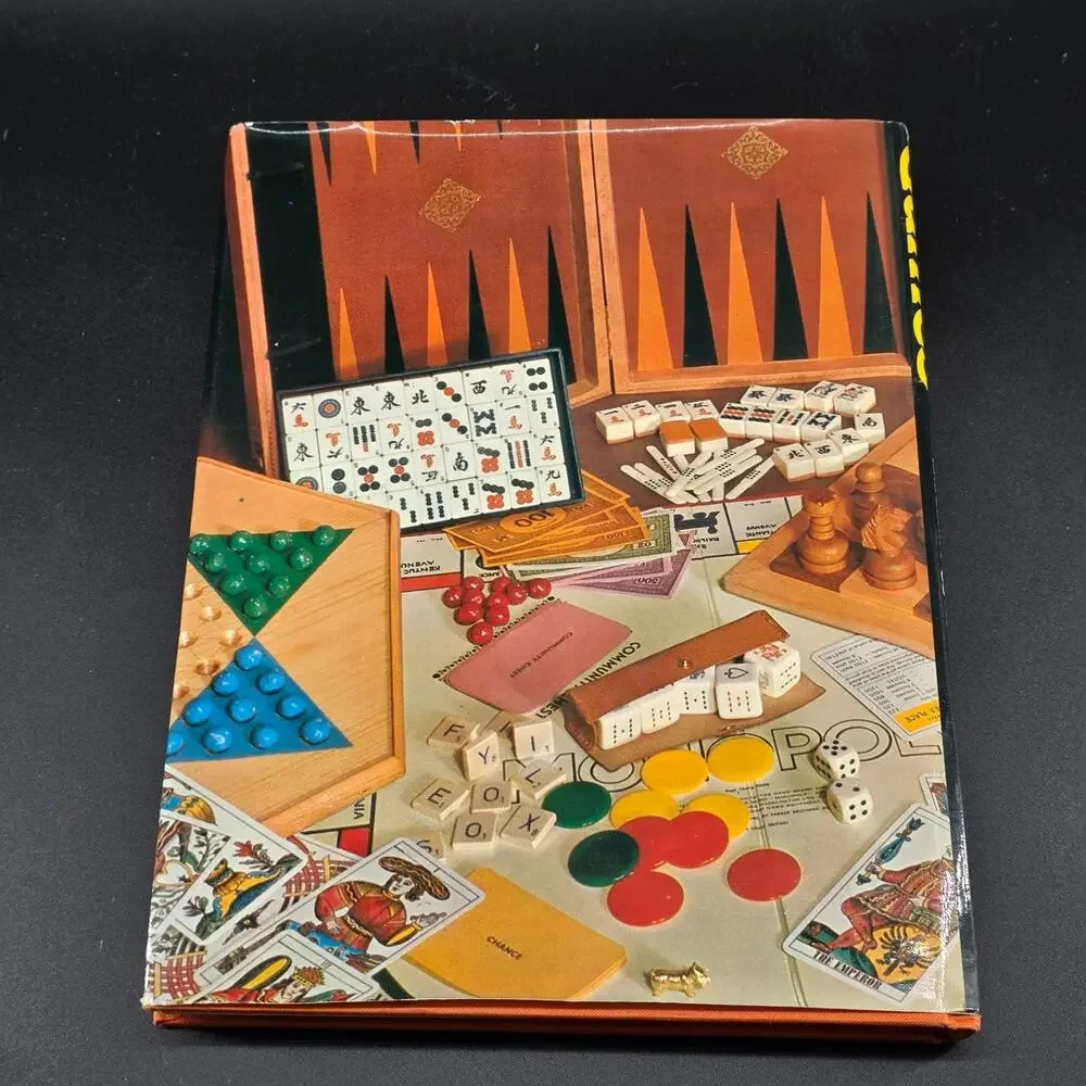 THE BOOK OF Games Sharp Piggott 1977 First American Edition Illustrated Strategy